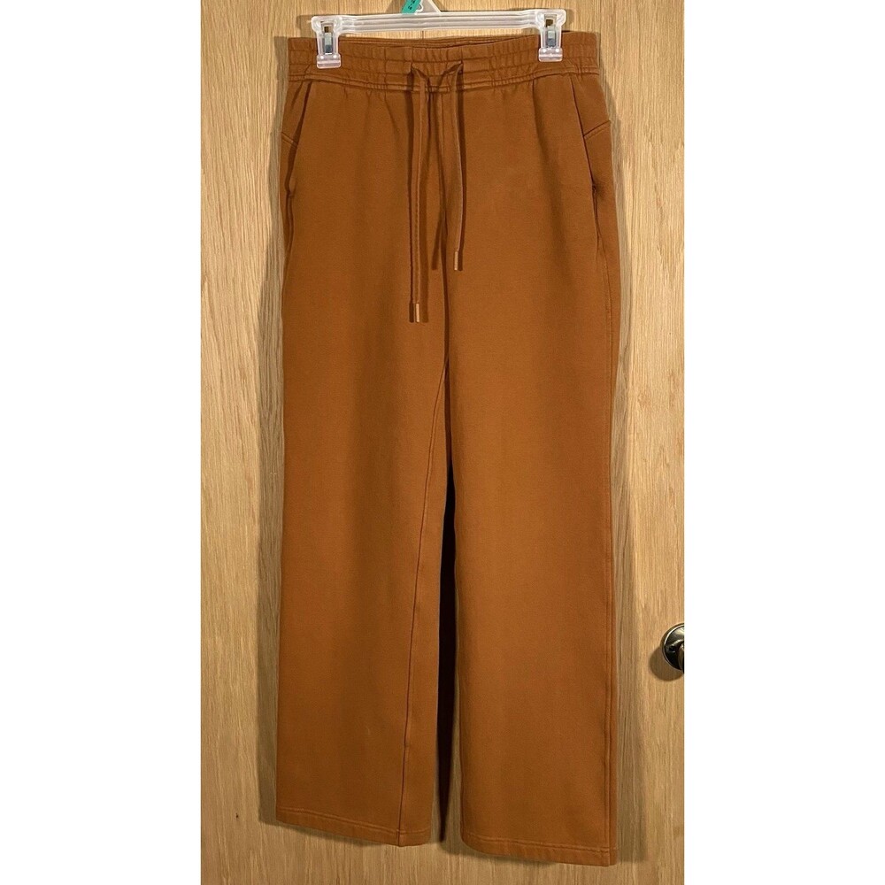 Lululemon Loungeful Straight Leg Pant Butternut Brown Sweatpants Lounge W5EK3S 6 - Picture 1 of 10